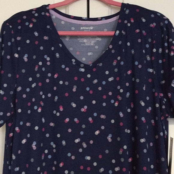 Joyspun Polka Dots Blue Chemie XL - Picture 2 of 6